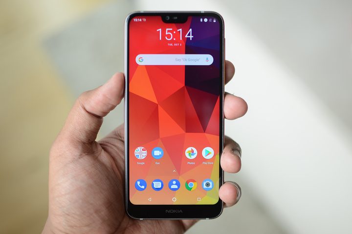 Nokia 7.1 front
