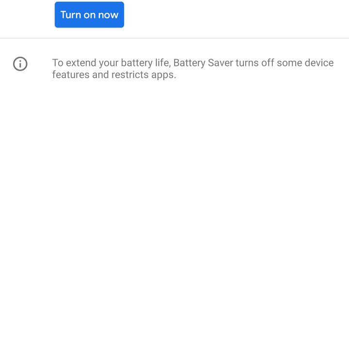 google pixel 3 settings battery saver mode