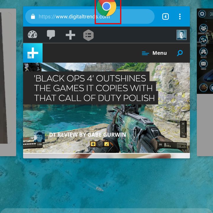 How to use split screen