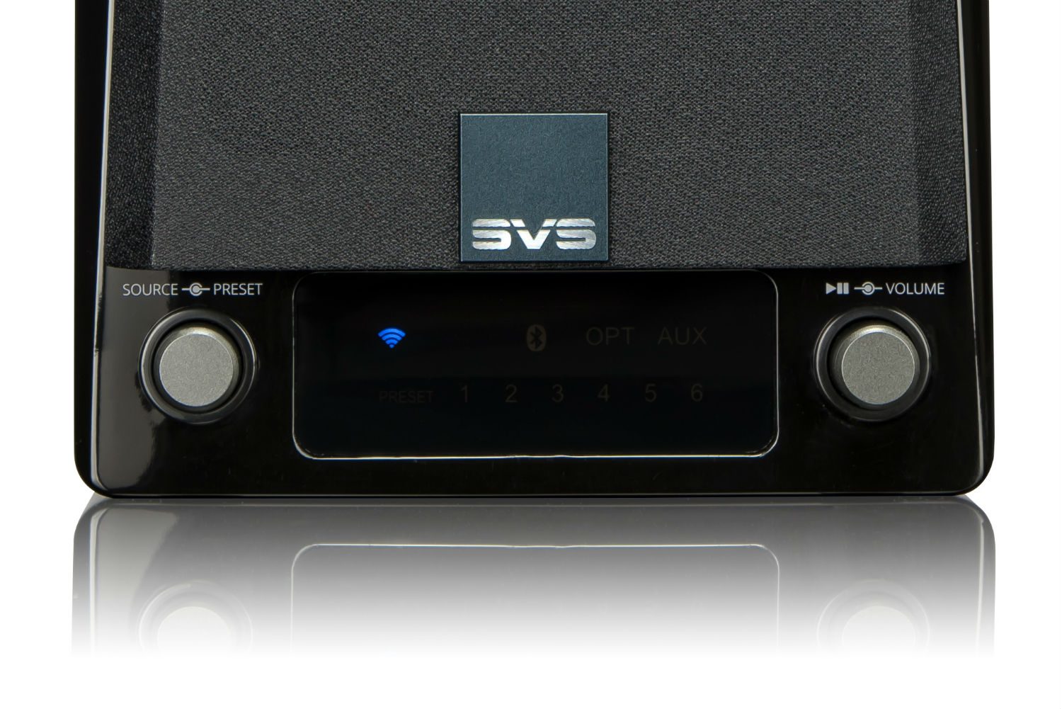 svs prime wireless speaker pg front grille crop