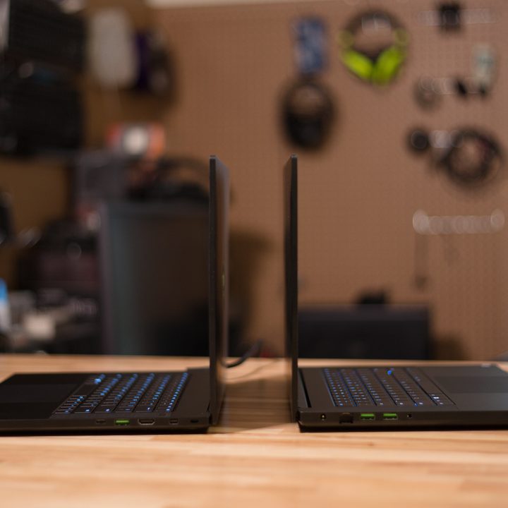 Razer Blade base model compared