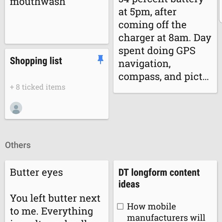 keep notes material design 2 update screenshot 20181018 093026