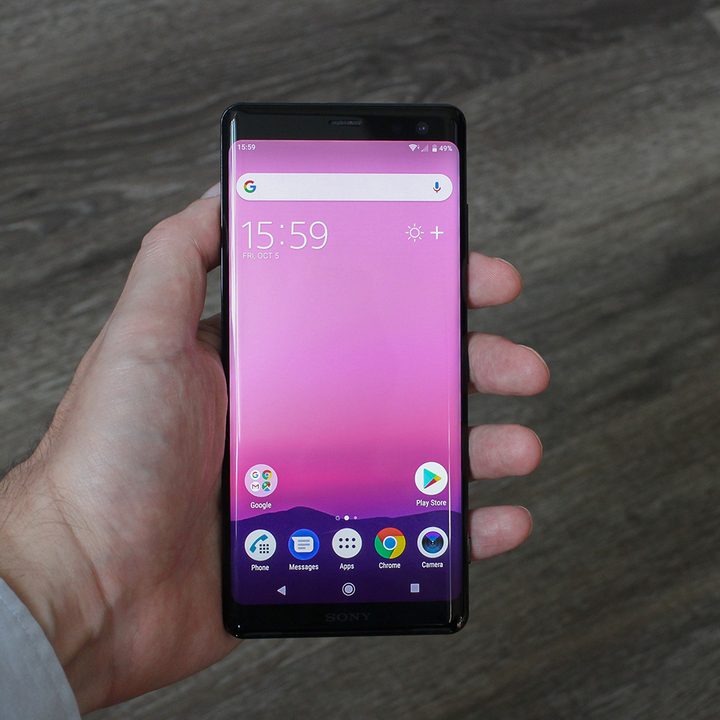 sony xperia xz3 front