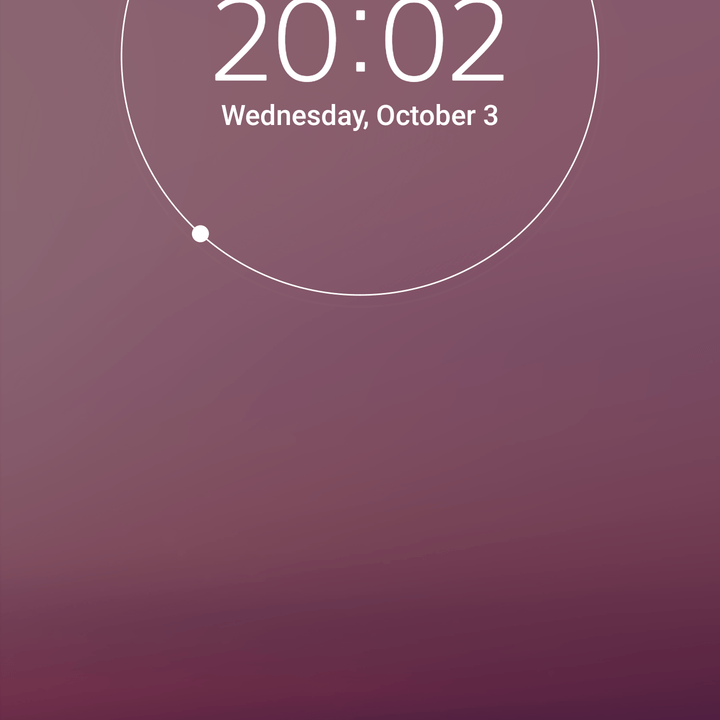 sony xperia xz3 screen lockscreen