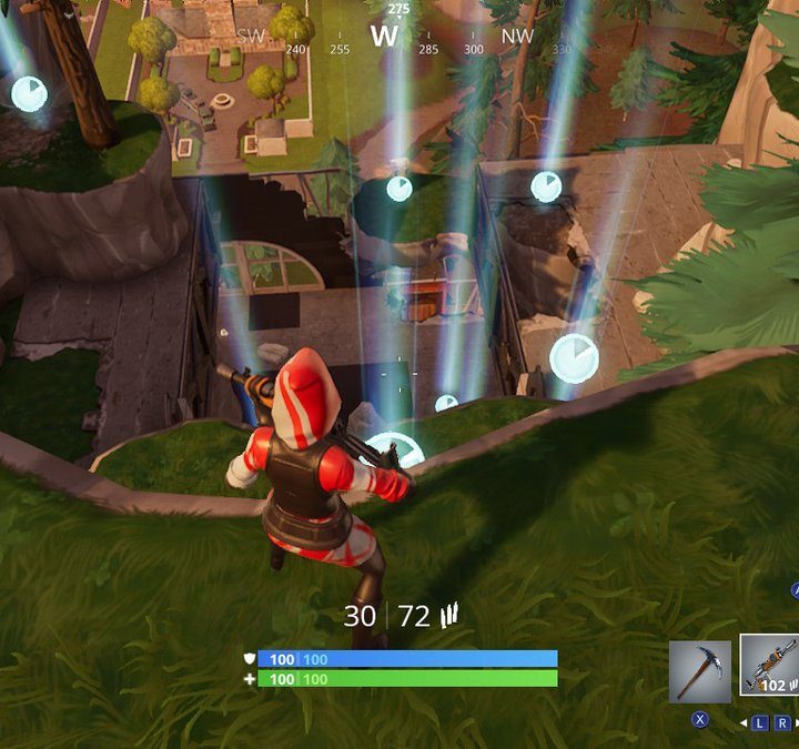 Fortnite timed trials locations week 6 season three challenge