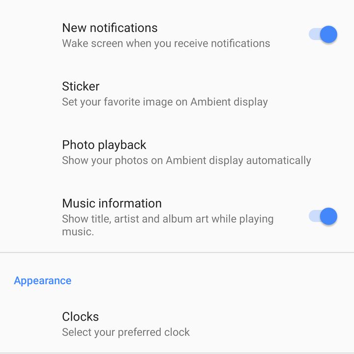 sony xperia xz3 settings customize lock screen 3