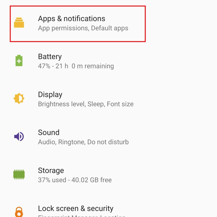 Disable or uninstall unwanted apps