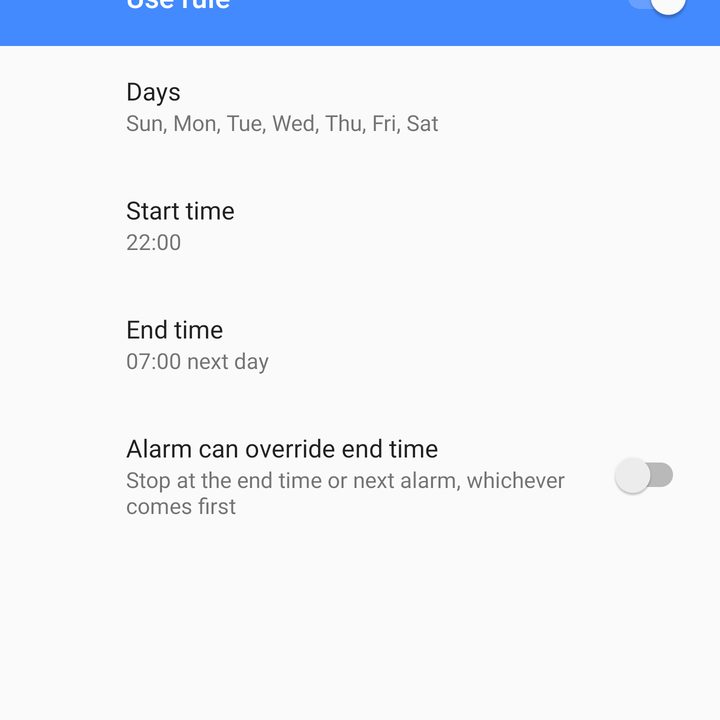 sony xperia xz3 settings do not disturb 3