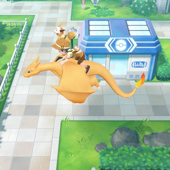 Pokémon Let's Go rideable Pokémon