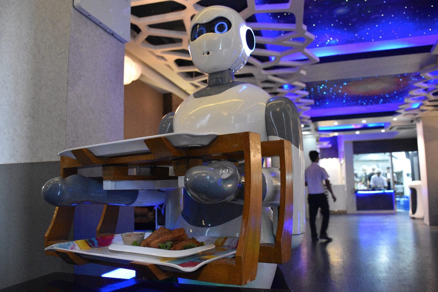 robot waiter ginger abi 5980