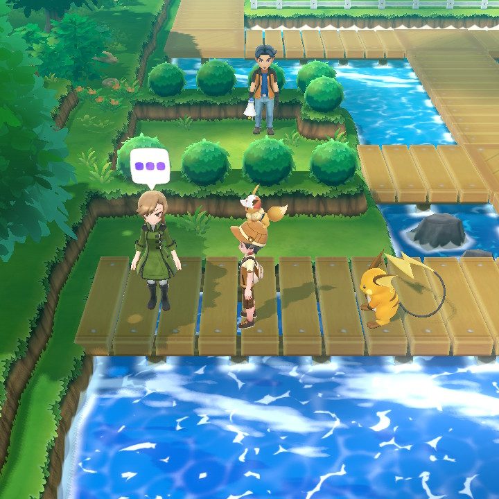 Pokémon Let's Go coach trainer