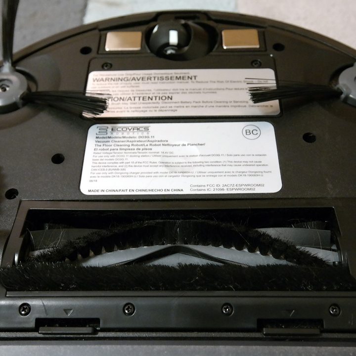 ecovacs deboot 601 bottom close