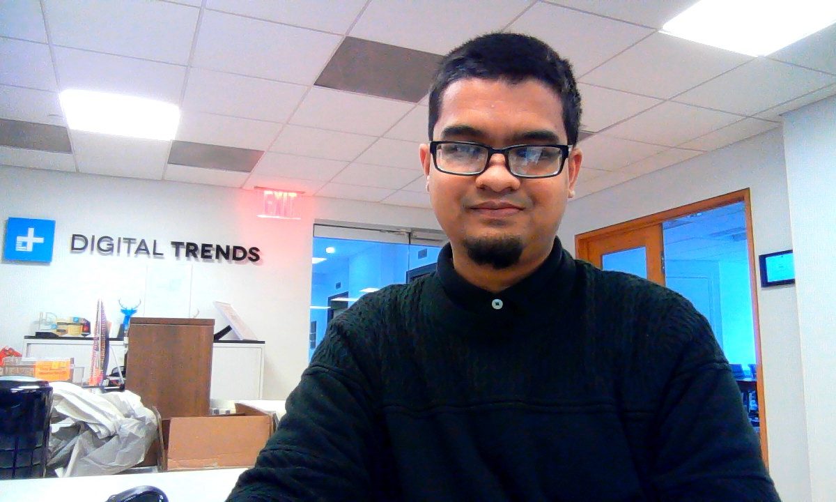 Webcam pic | Dell Inspiron 13 7386 2-in-1 review
