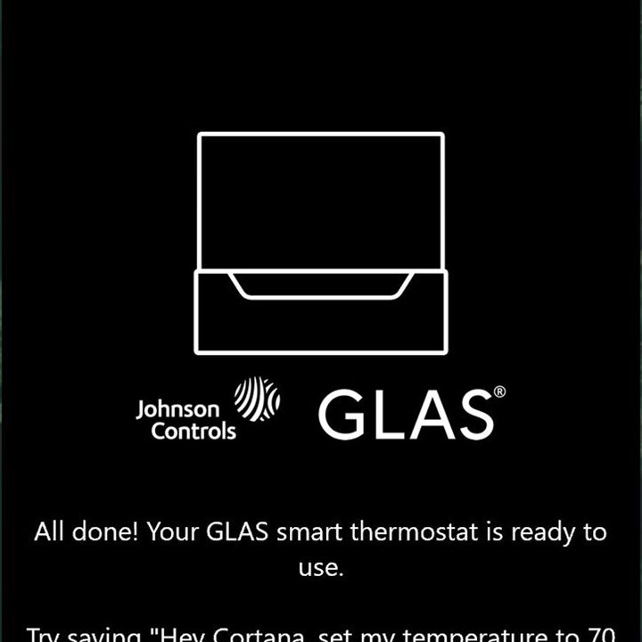 johnson controls glas thermostat review cortana screens 13