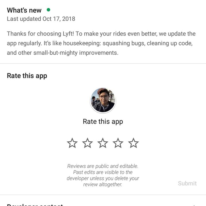 google white space app redesigns play store