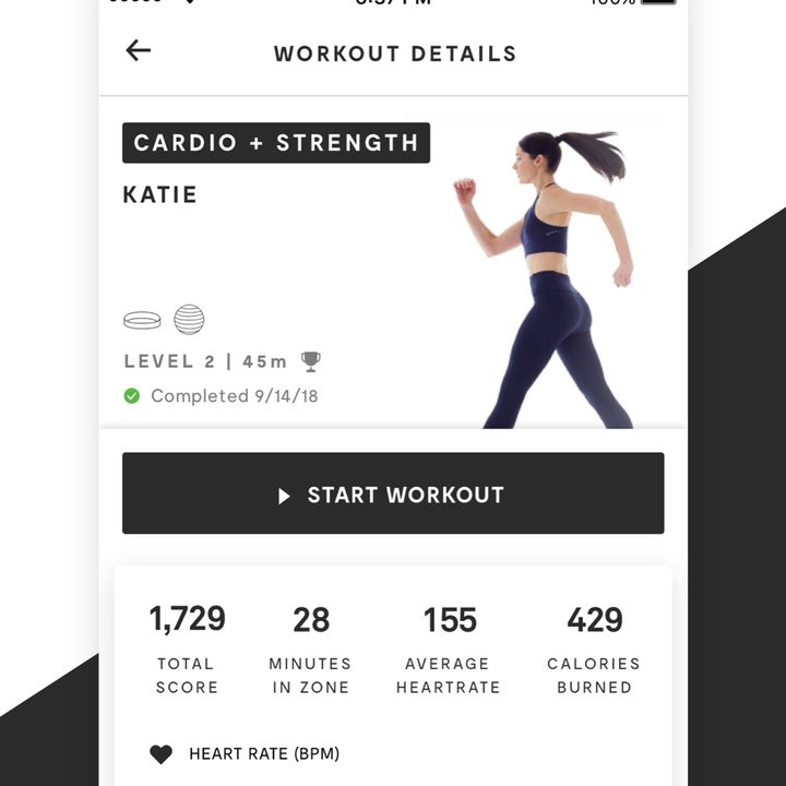 Gym Smart Mirror App Screenshots