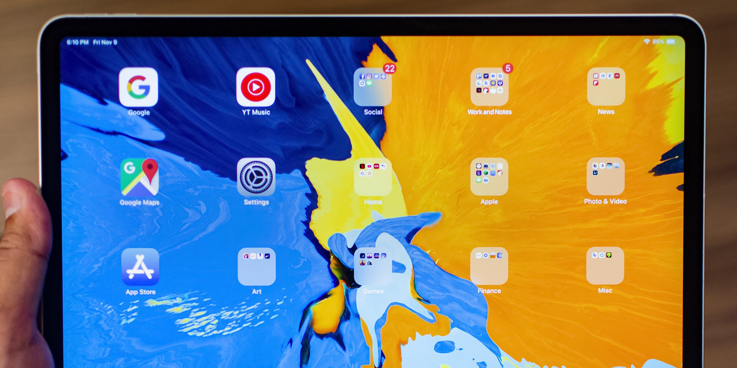 iOS 12 on the iPad Pro (2018)