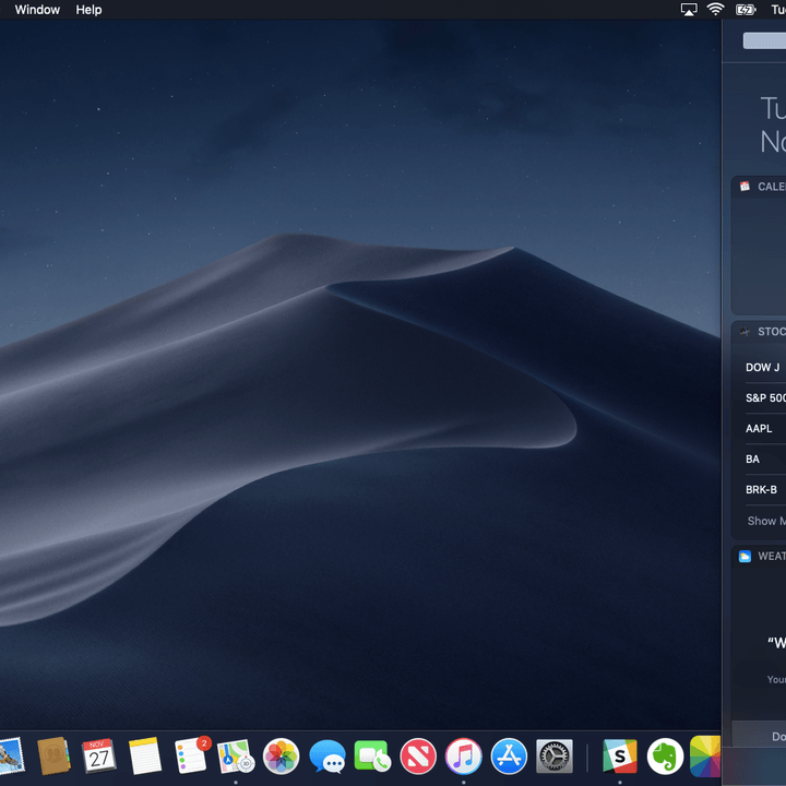 dark mode macos mojave vs windows 10 darkmode desktop
