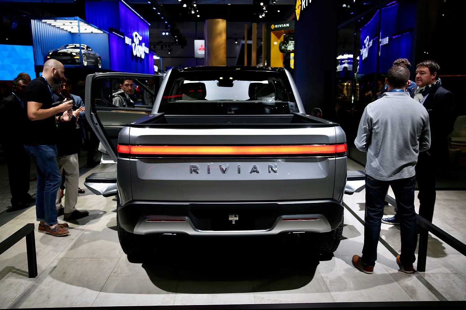 rivian r1t electric pickup truck mb 4