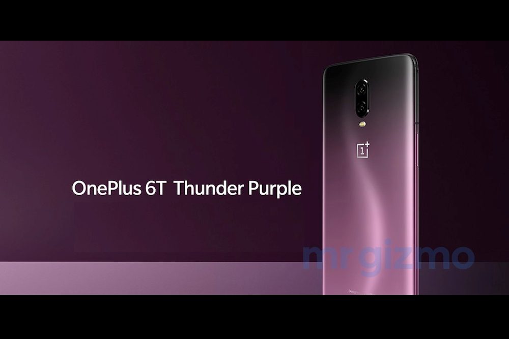 oneplus 6t news thunder purple 2