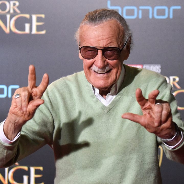 Stan Lee dead at 95, seen here attending Dr. Strange Premiere