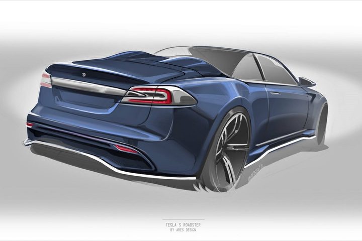 Tesla Model S Roadster by Areas