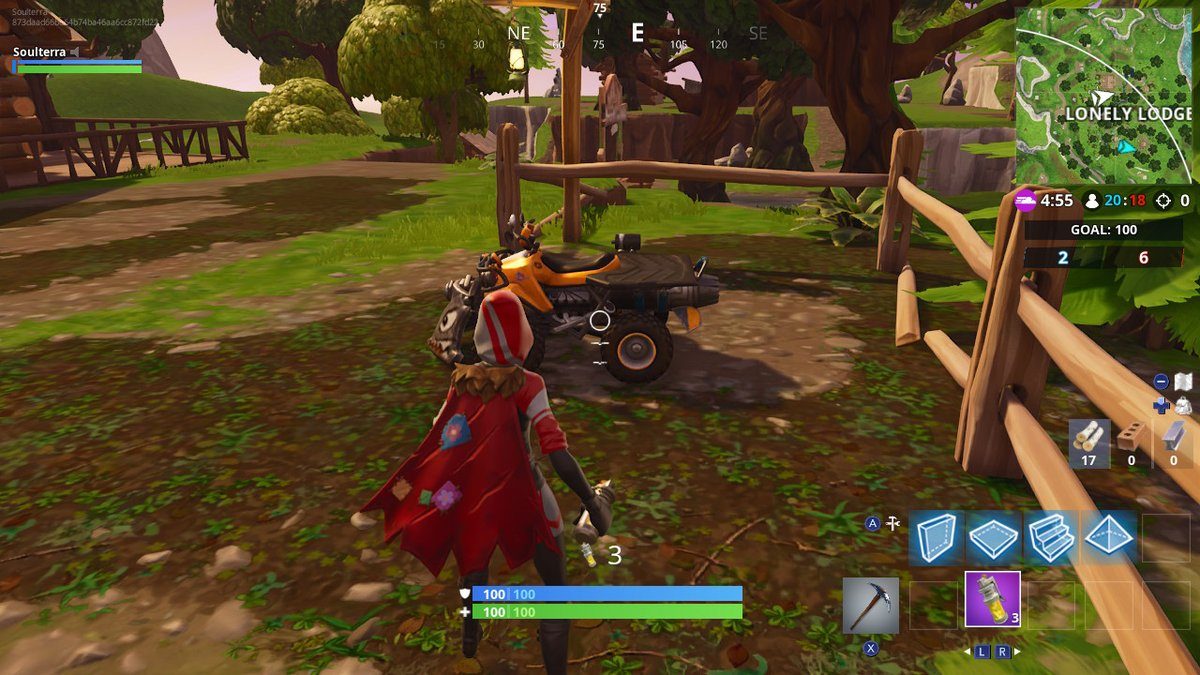 fortnite week 10 challenges vehicle timed trials