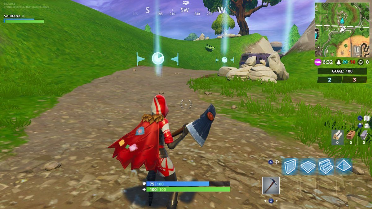 fortnite week 10 challenges vehicle timed trials