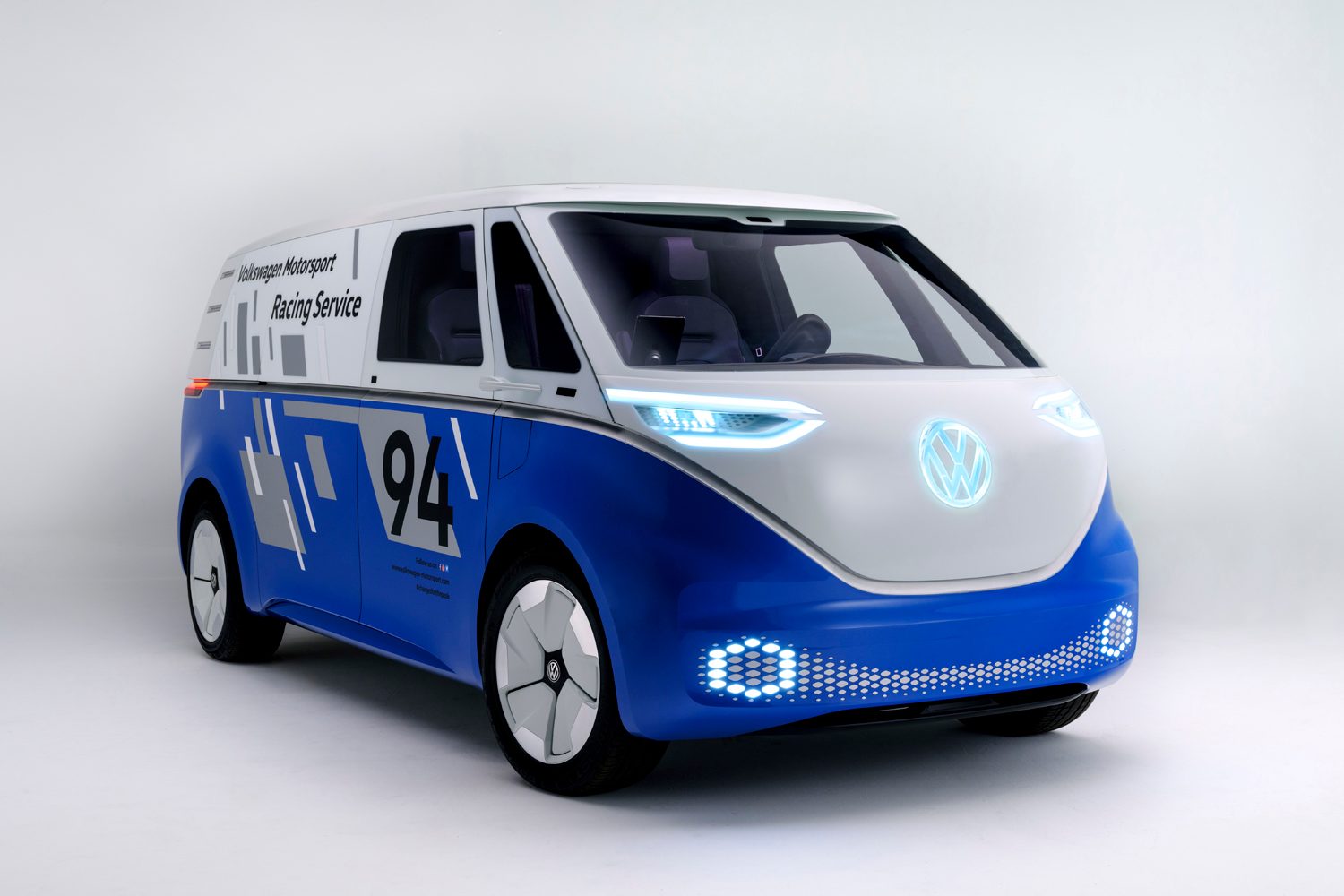 Volkswagen ID Cargo race support vehicle