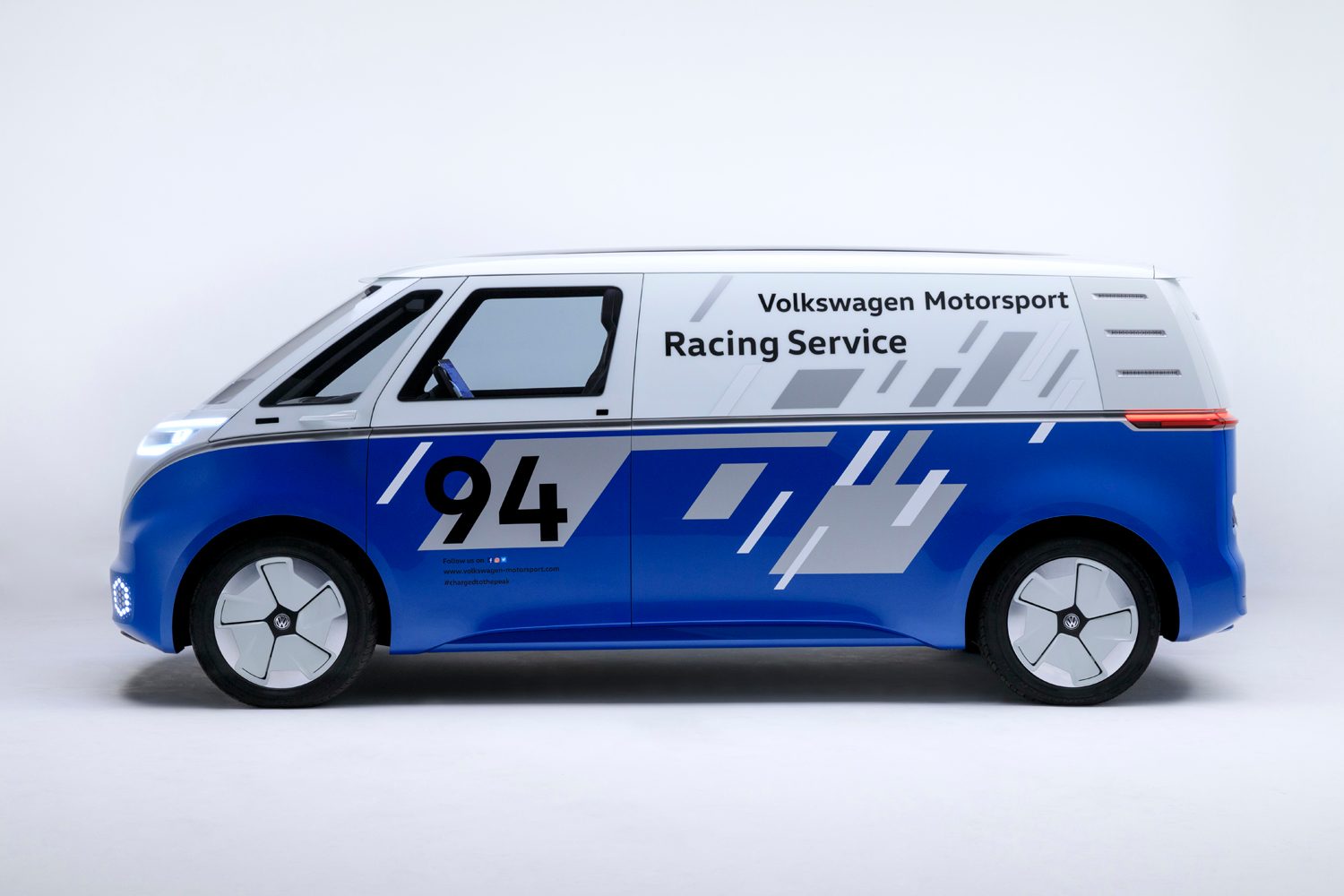 Volkswagen ID Cargo race support vehicle