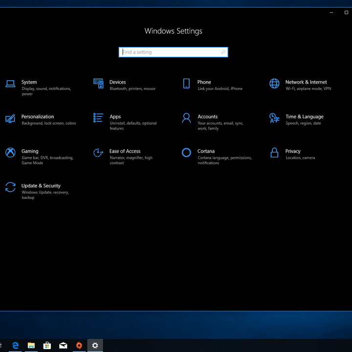 dark mode macos mojave vs windows 10 windows10 darkmode settings