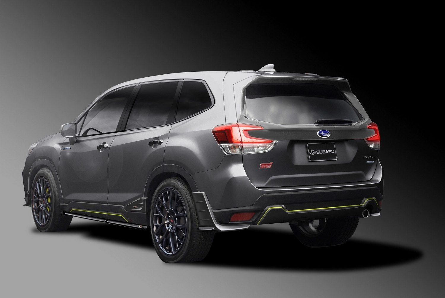 subaru shows sti tuned forester impreza based concepts 2019 tas 2