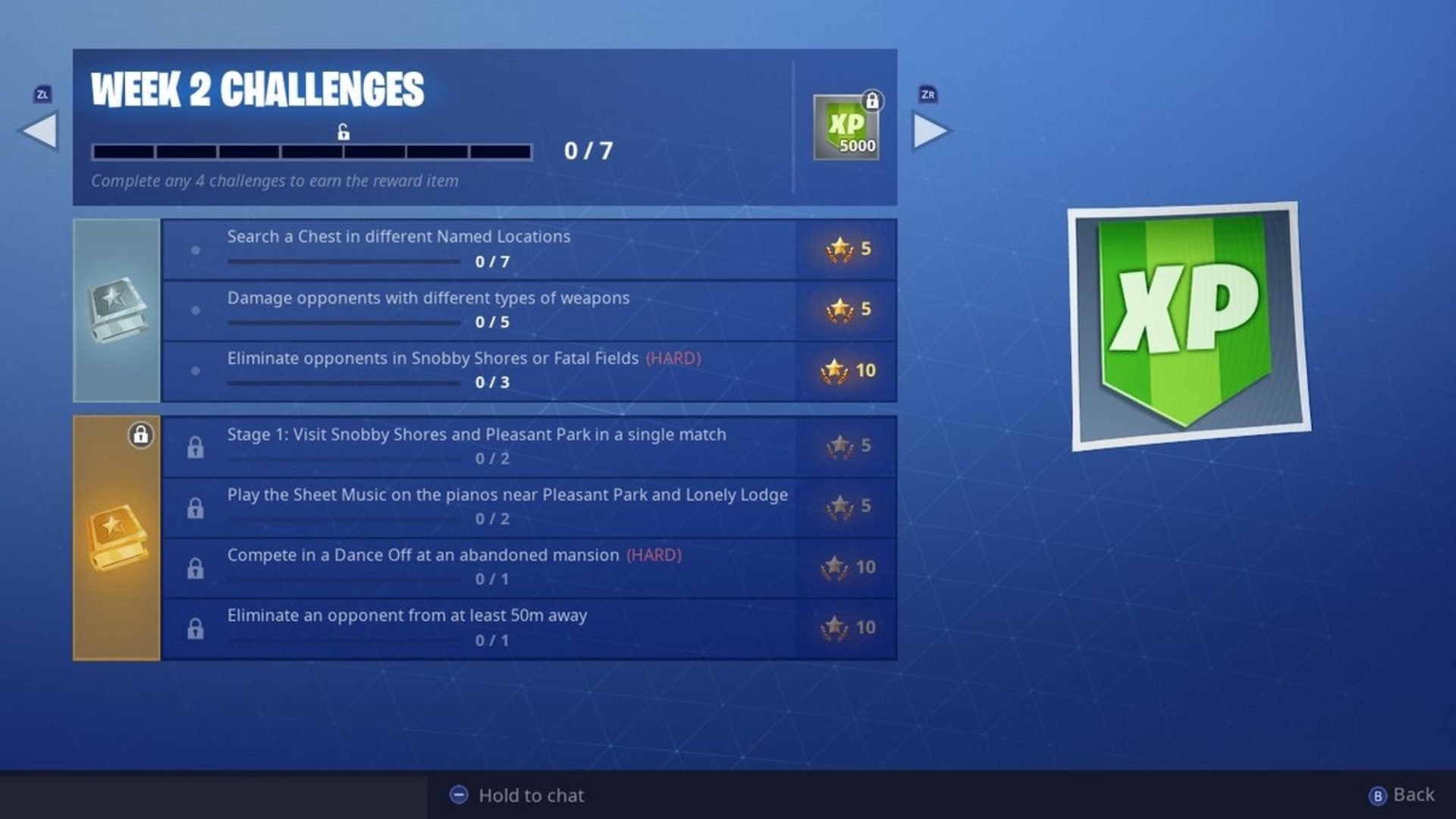 fortnite week 2 challenges dance off at abandoned mansion