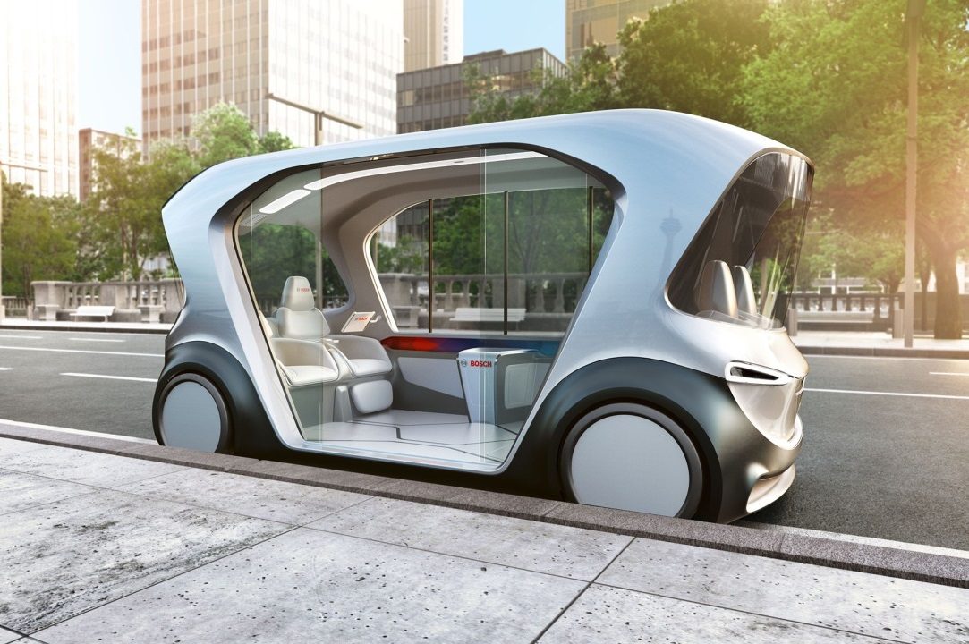 Bosch IOT shuttle official images