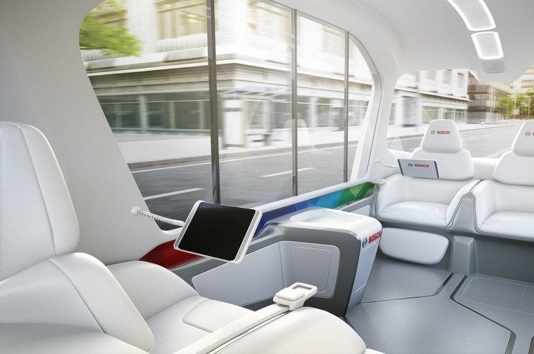Bosch IOT shuttle official images