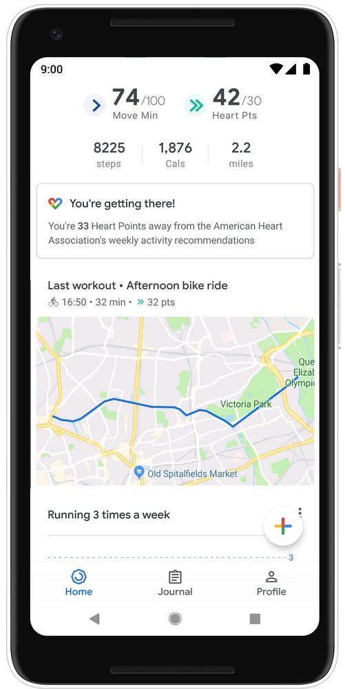 google fit adds new features to redesigned app 2