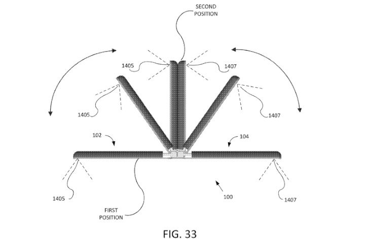 google patent foldable smartphone 2018 folding folds