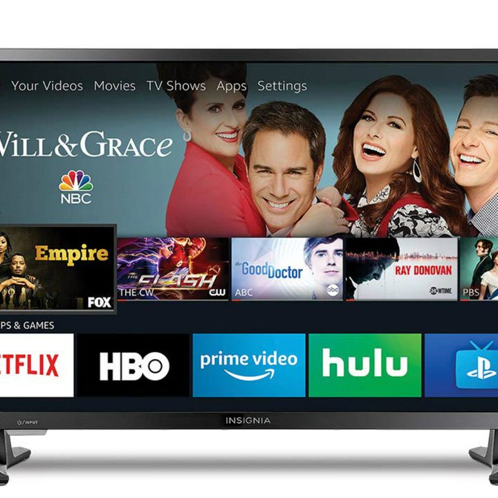Insignia 32-inch F20 Series LED HD Smart Fire TV.