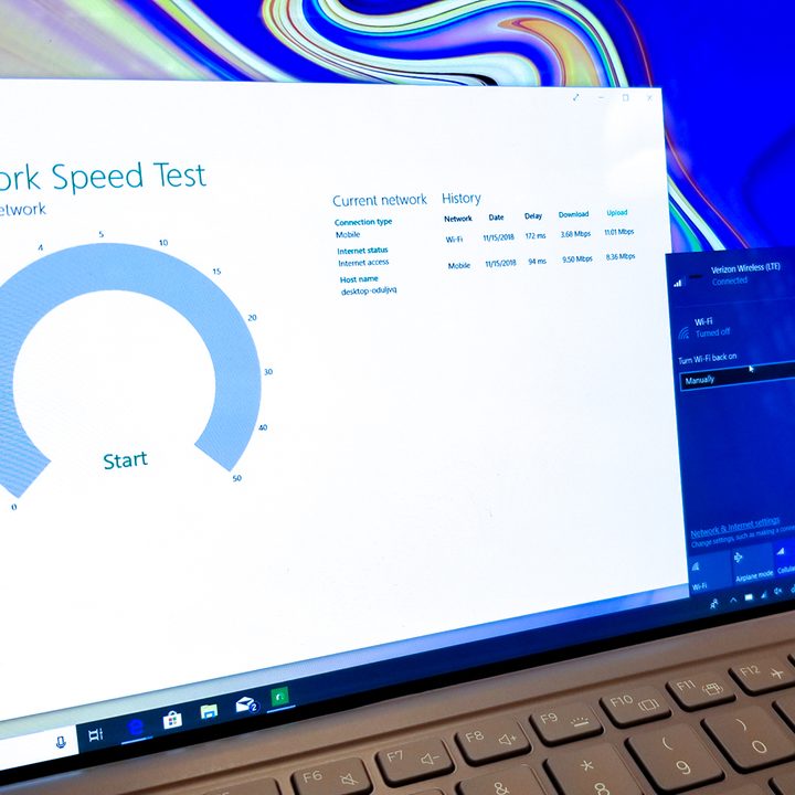 LTE laptop