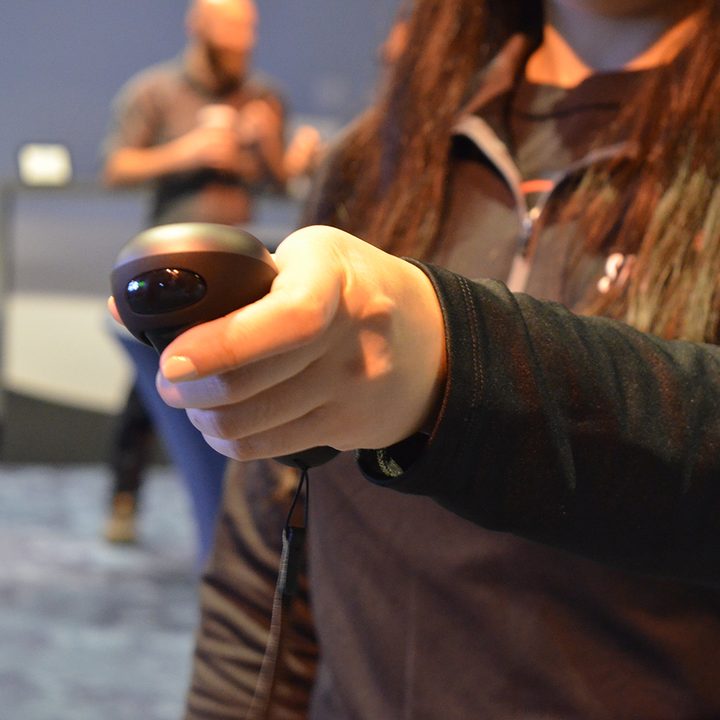 seedling magic leap experience controller in hand