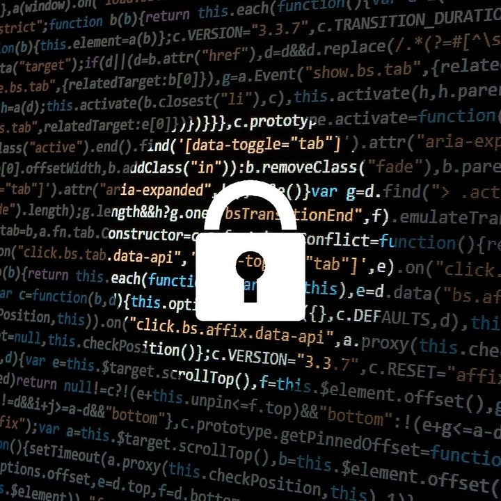 Privacy security stock photo.