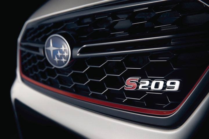 Subaru WRX STI S209 teaser