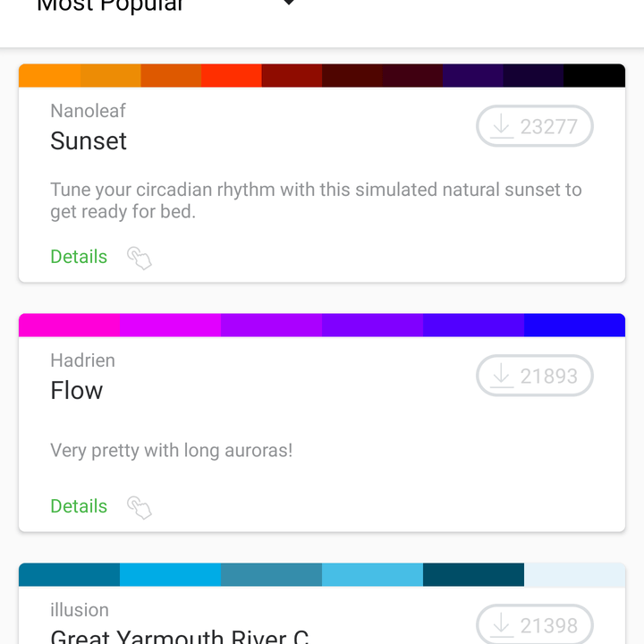 nanoleaf canvas review screenshot 20181208 114053