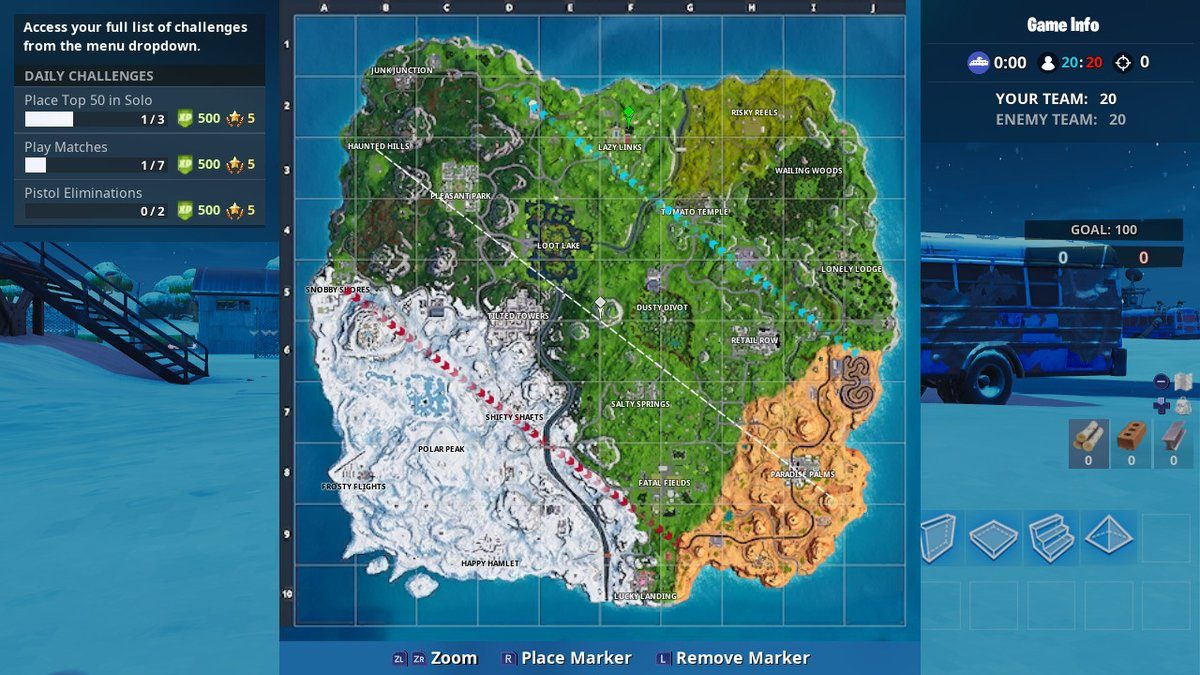 fortnite season 7 map