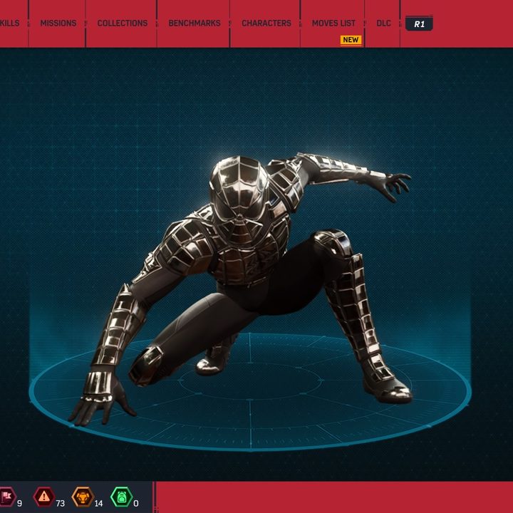 Spider-man in his mk 1 suit.