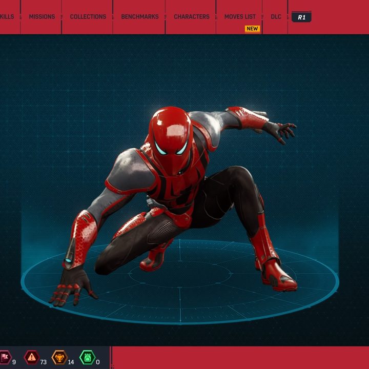 Spider-man in his mk 3 suit.