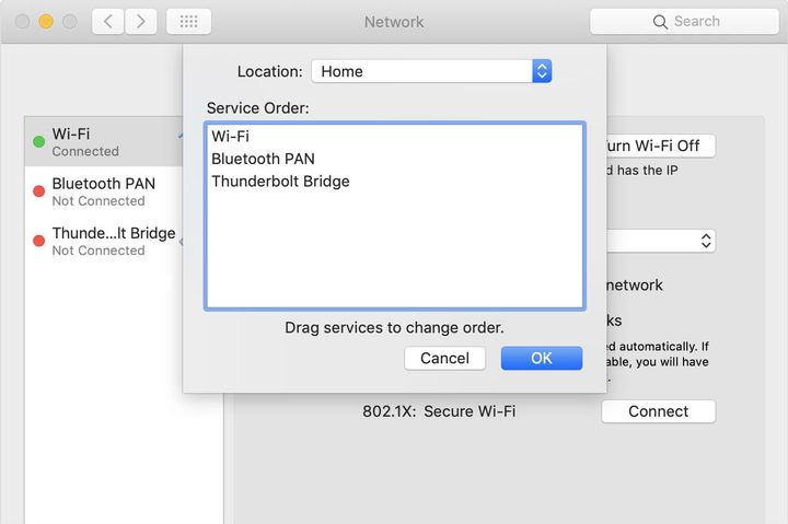 Wi-Fi Service Order