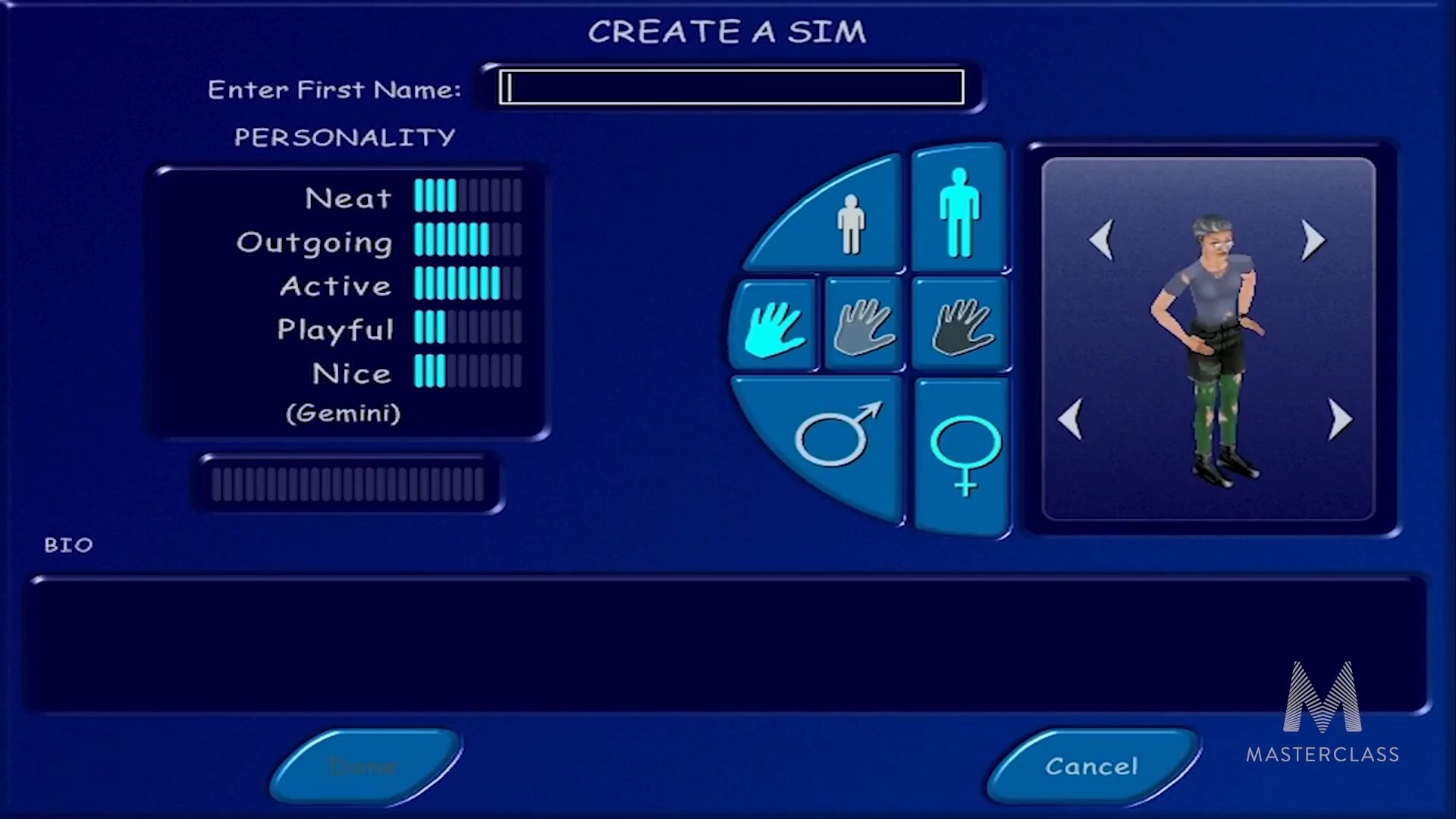game designer will wright mastercall master class the sims