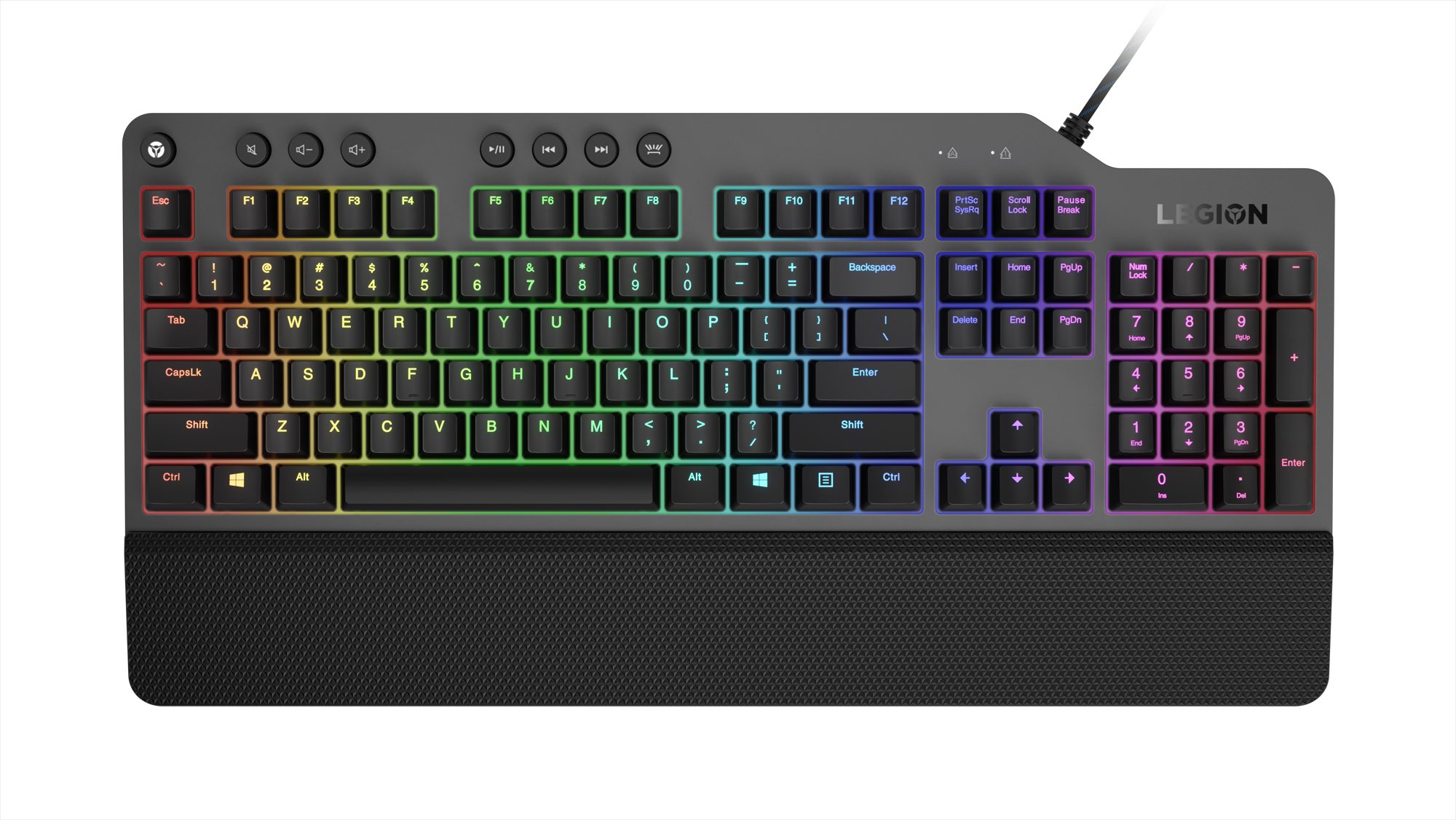 lenovo announce new legion gaming peripherals ces 2019 01 k500 per key rgb 16 8 million colors