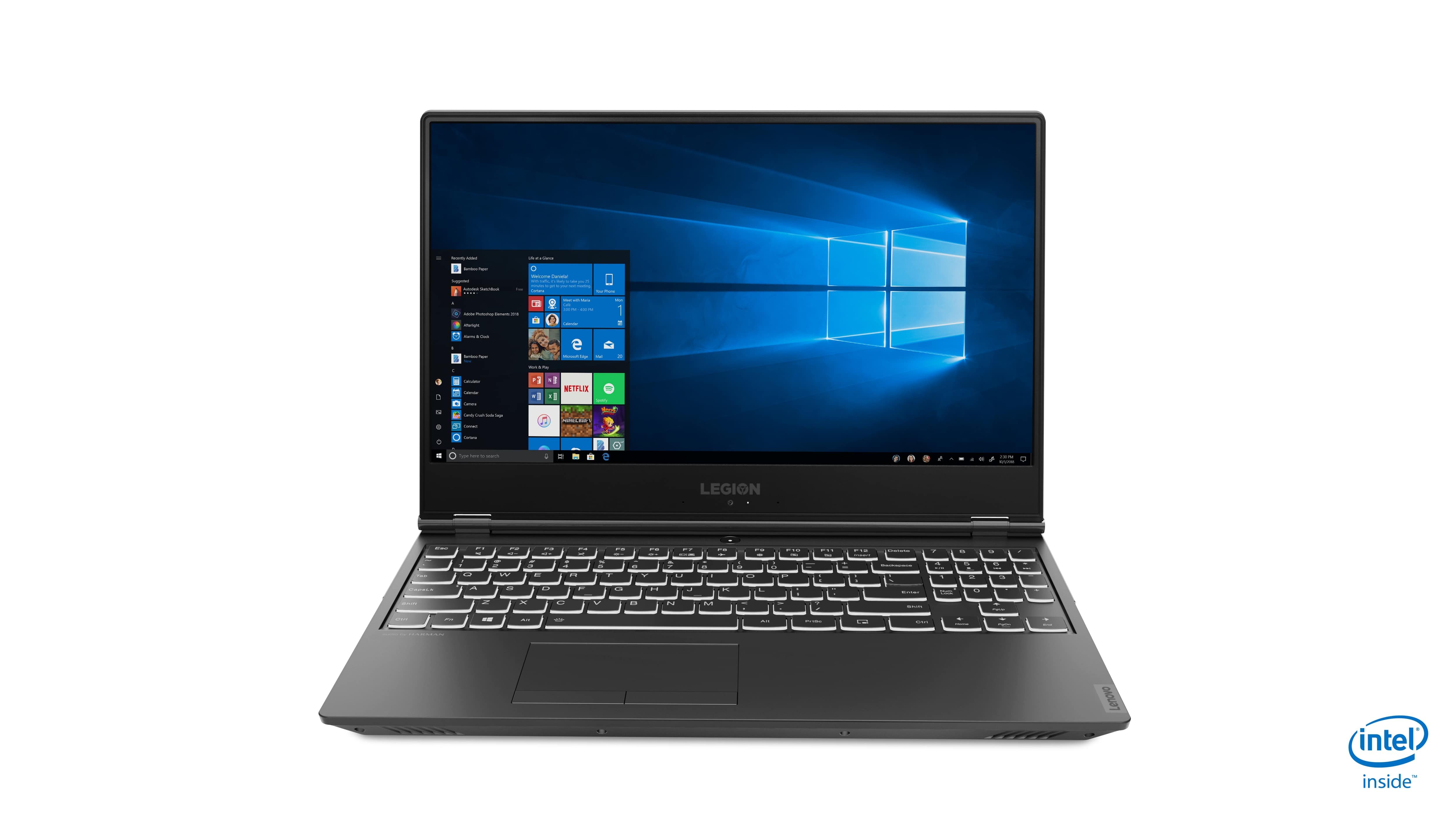 lenovo new legion gaming laptops ces 2019 19 y540 product photography 15inch hero front facing forward windows screenfill